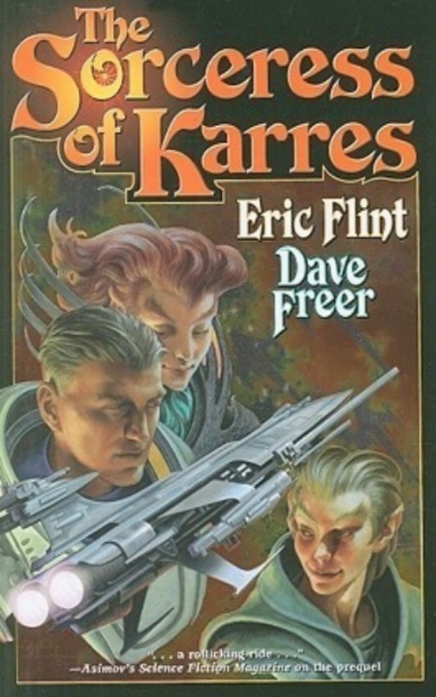 The Sorceress Of Karres by Flint, Eric, Freer, Dave Reprint Edition